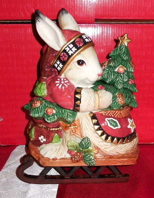 Christmas Lodge Rabbit